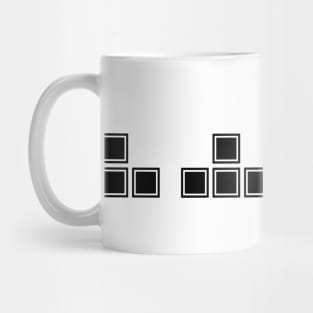 Tetris blocks Mug